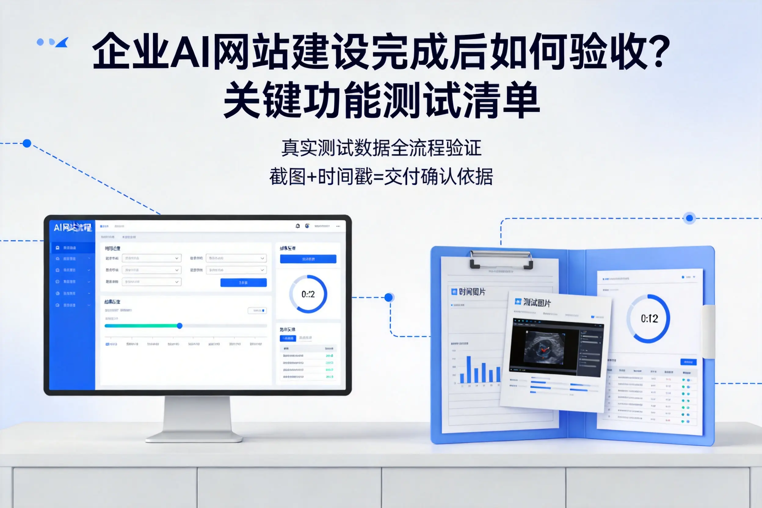 沧州企业AI网站建设完成后如何验收？关键功能测试清单