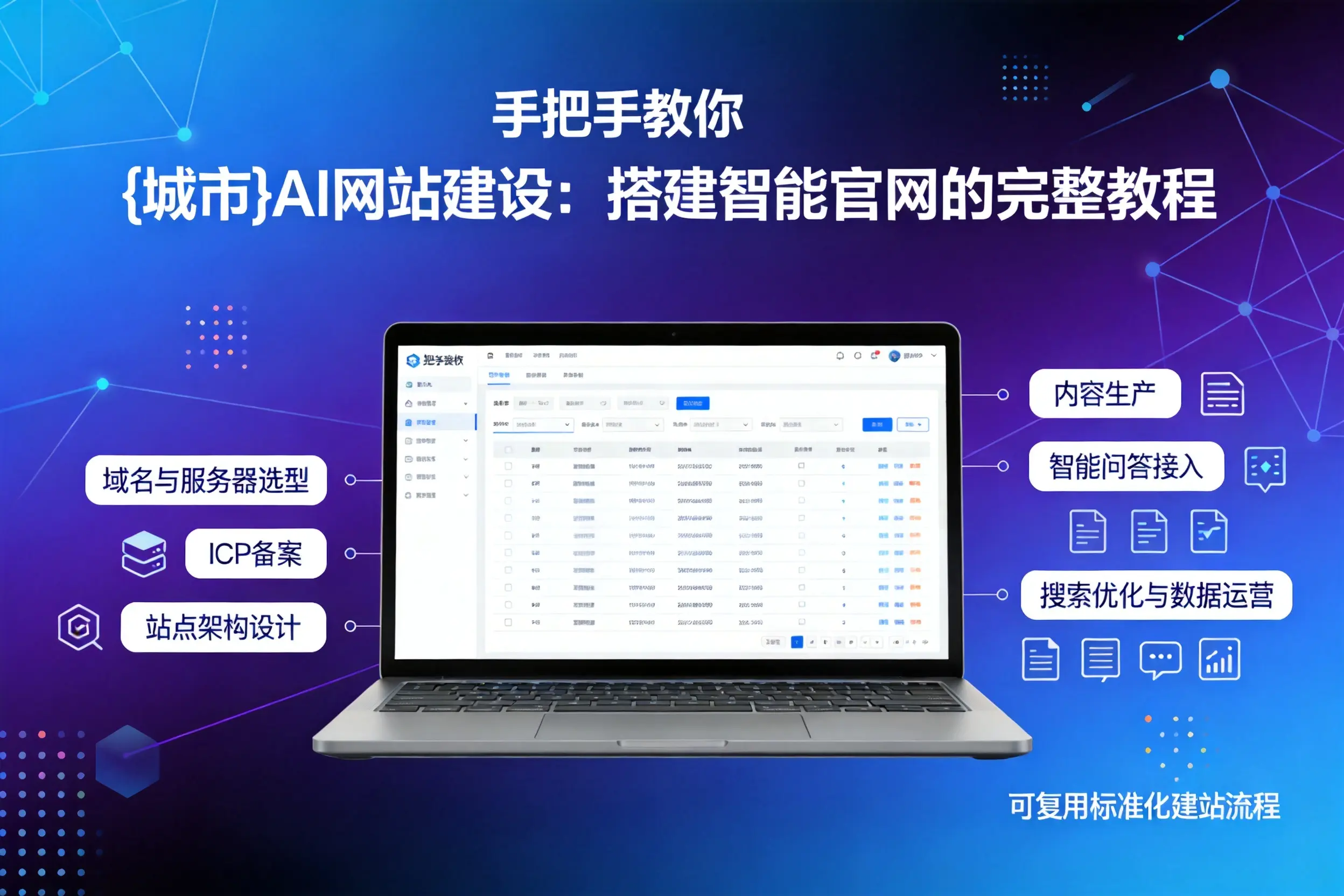 手把手教你沧州AI网站建设：搭建智能官网的完整教程