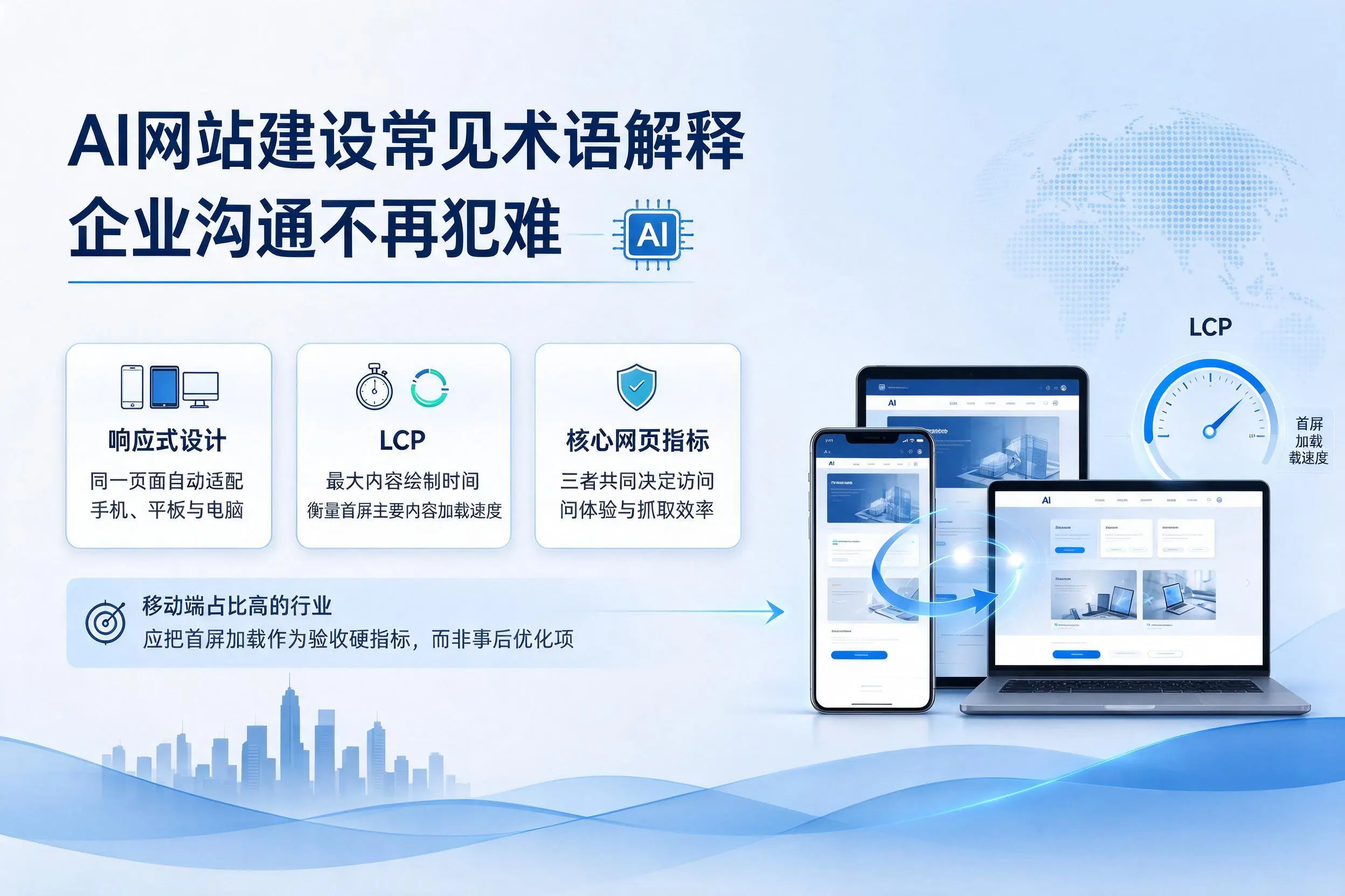 AI网站建设常见术语解释，沧州企业沟通不再犯难